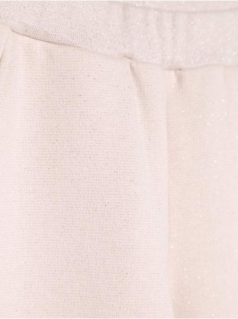 Джоггеры MINI ORA с легким мерцанием люрекса || Брюки для дів. CE MINI ORA, р.134,140-72, shiny black