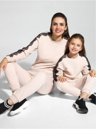 Джемпер дів. CE DD 1074, р.122,128-64, shiny rose