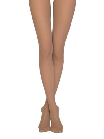 Матовые колготки с эффектом тюля TULLE Lycra, р.3, Bronz