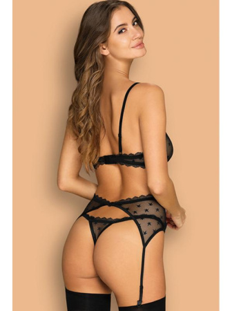 Комплект Obsessive Astralya set Черный