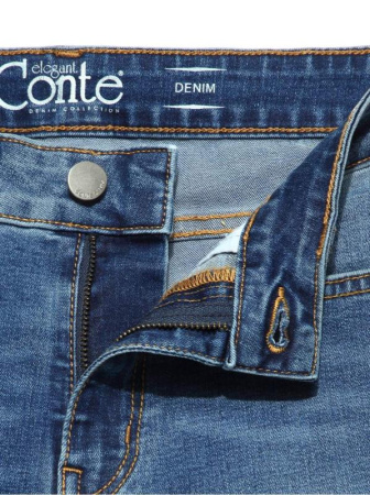 Ультракомфорные eco-friendly джинсы skinny со средней посадкой CON-182 || Брюки джинсові жін. CE CON-182, р.164-102, authentic blue Ультракомфорные eco-friendly джинсы skinny со средней посадкой CON-182 || Брюки джинсові жін. CE CON-182, р.164-102, authentic blue