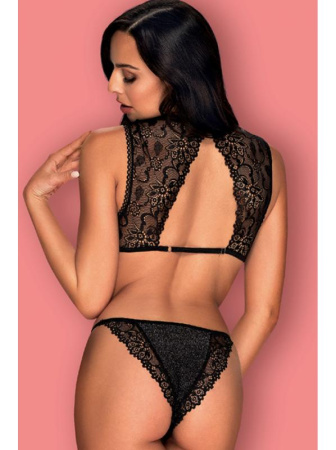Комплект Obsessive Elisetta set Черный