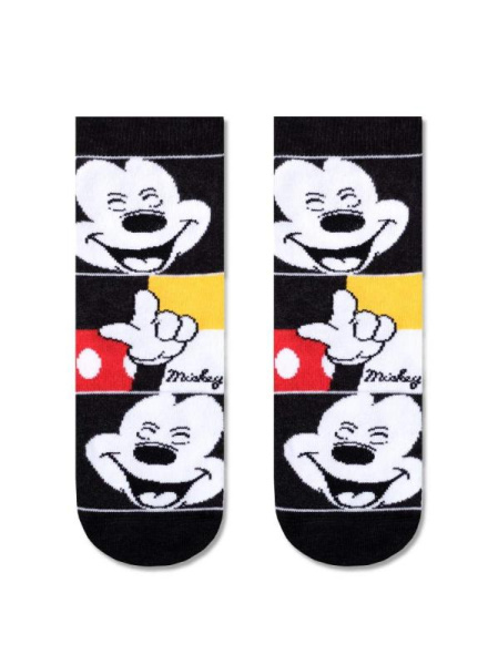 Шкарпетки дит. DISNEY 17С-126СПМ, р.22, 348 чорний-світло-сірий