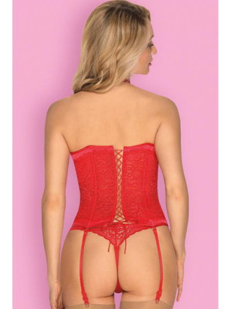 Комплект Obsessive Flameria Красный || Комплект Obsessive Flameria Красный