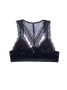 Кружевное бюстье с люрексом MONIKA LBE 819 || Бюстьє жіноче CE MONIKA LBE 819, р.170-92, nero-navy