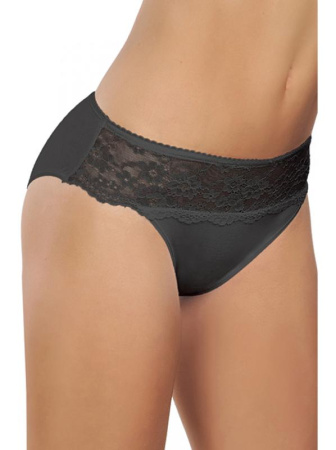 Полные трусики ORO Alessia 2202 Черный