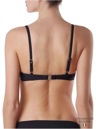 Лиф с уплотненными чашками и эффектным кружевом NIKKI || Бюстгалтер купальний жін. CE NIKKI, р.75(B), black