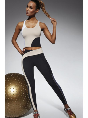 Леггинсы Bas Black Flow спортивные 200 den  Черно-экри