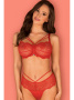 Комплект Obsessive Loventy set Красный