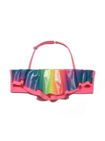 Купальник с радужными воланами RAINBOW || Костюм купальний для дівчат CE RAINBOW, р.152-76, pink Купальник с радужными воланами RAINBOW || Костюм купальний для дівчат CE RAINBOW, р.152-76, pink