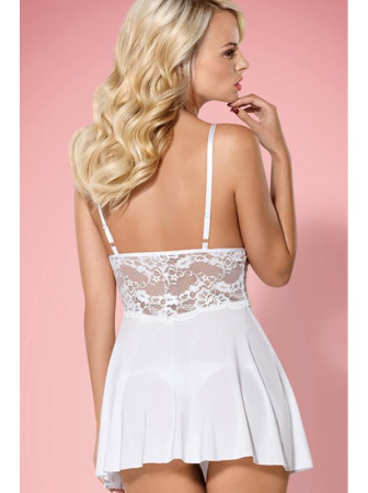 Комплект Obsessive 810-BAB-2 babydoll Белый || Комплект Obsessive 810-BAB-2 babydoll Белый
