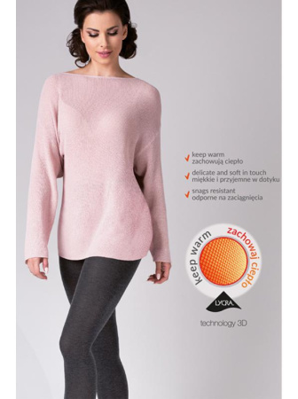 Колготки Gabriella Warm up Classic 200 den без трусиковой части Графит