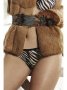 Плавки - Бикини Samanta Belize B100  Черный-капучино || Плавки - Бикини Samanta Belize B100  Черный-капучино