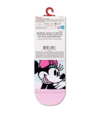 Носки дет. CK DISNEY 17С-126/1СПМ || Шкарпетки дит. DISNEY 17С-126/1СПМ, р.12, 345 білий