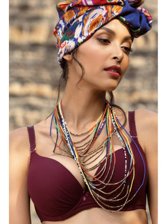 Бюстгальтер формованный Dama Kier Gisella Бургунд