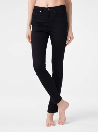 Моделирующие джинсы skinny push-up Premium Stay Black с высокой посадкой CON-149 Моделирующие джинсы skinny push-up Premium Stay Black с высокой посадкой CON-149