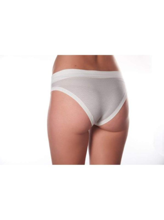 Женские трусики-слипы Sevim Арт: 5196, M, Горох-полоска-серая ассорти