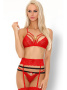Комплект LivCo Corsetti Simanna Красно-черный || Комплект LivCo Corsetti Simanna Красно-черный Комплект LivCo Corsetti Simanna Красно-черный || Комплект LivCo Corsetti Simanna Красно-черный