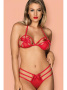 Комплект Obsessive Giftella set Красный