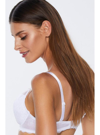 Бюстгальтер push up Kinga Alice PU-768 Белый || Бюстгальтер push up Kinga Alice PU-768 Белый