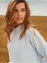 Джемпер женский &quot;Oversize&quot; с итальянской пряжи c мериносовой шерстью Conte LDK074 || Джемпер жіночий &quot;Oversize&quot;  з італійської пряжі з мериносовою вовною Conte LDK074