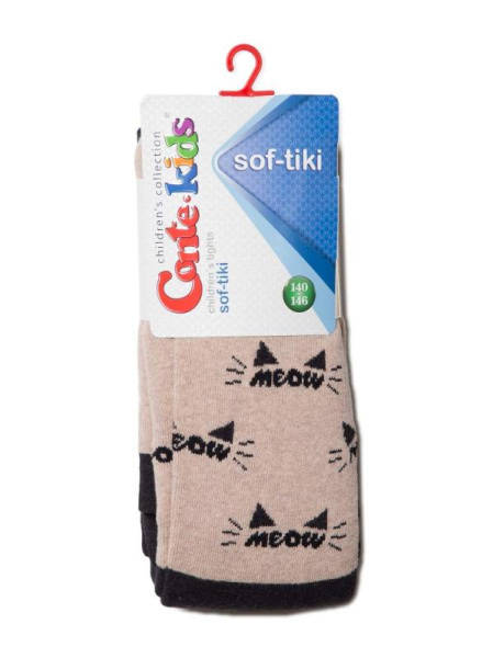 Колготки дитячі Conte Kids SOF-TIKI 7С-38СП, р. 140-146 (22), 532 сірий-чорний Колготки дитячі Conte Kids SOF-TIKI 7С-38СП, р. 140-146 (22), 532 сірий-чорний