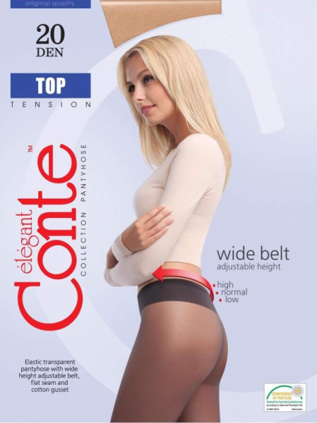 Колготки с регулируемой посадкой TOР 20 Lycra, р.4, Shade Колготки с регулируемой посадкой TOР 20 Lycra, р.4, Shade