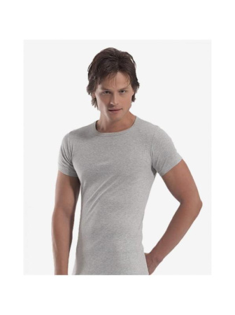 Мужская футболка Oztas A-1060, M, Серый