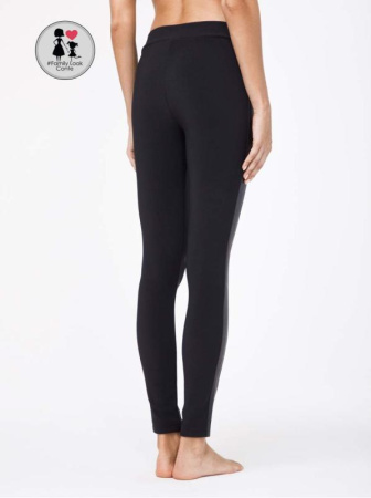 Моделирующие леггинсы с лампасами URBAN, р.170-98, Nero || Моделирующие леггинсы с лампасами URBAN, р.170-98, Nero