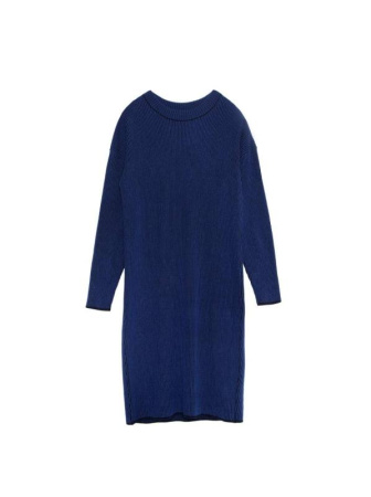 Вязаное платье из пряжи премиальной качества с модалом LDK 064 || Плаття жін. CE LDK064 18С-216СП, р.170-92-98, dark navy