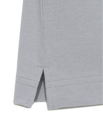 Футболка-поло с контрастной окантовкой MD 944 || Джемпер чол. DW MD 944, р.182-116, ash grey