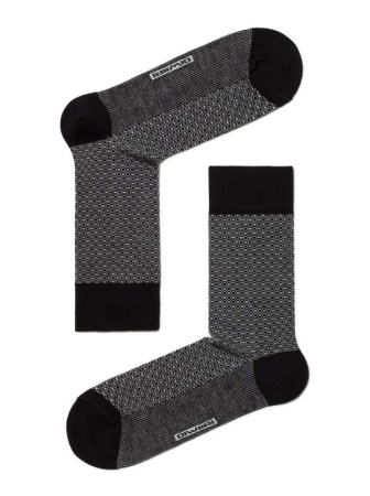 Носки муж. DW CLASSIC 19С-35СП, р.27, 121 черный-серый