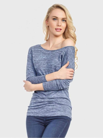 Джемпер LD 709 || ВТЖ Джемпер жін. CE LD 709, р.158,164-96, денім