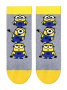 НОСКИ ЖЕНСКИЕ 1124 MINIONS (средней длины), р.25, 309 СЕРЫЙ МЕЛАНЖ