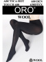 Колготки ORO Arctica Hot Wool 600 den без трусиковой части Черный