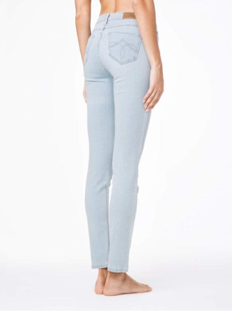 Ультракомфортные прямые джинсы с высокой посадкой CON-45 Lycra || ВД Брюки джинсові жін. CE CON-45, р.170-106, блакитний Ультракомфортные прямые джинсы с высокой посадкой CON-45 Lycra || ВД Брюки джинсові жін. CE CON-45, р.170-106, блакитний