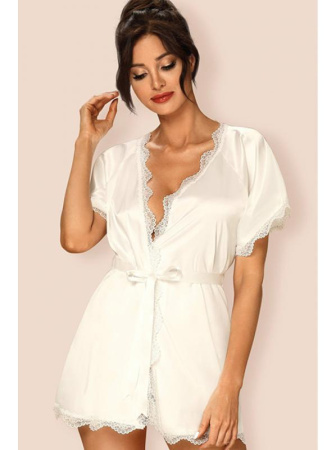 Пеньюар Obsessive Prima Neve peniuar Экри