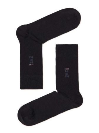 НОСКИ МУЖСКИЕ 14С2122-Д38, р.29, 001 ЧЕРНЫЙ