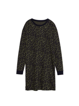 Платье с леопардовым рисунком LPL 1045 || Плаття жін. CE LPL 1045, р.170-96-102, khaki leo