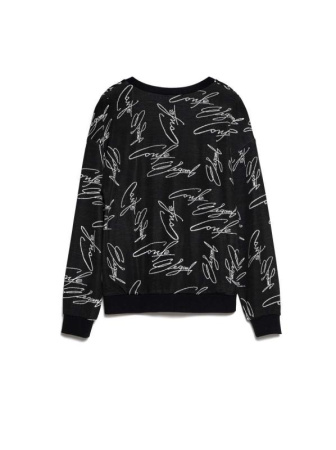 Свитшот из вискозы премиального качества LD 1042 || Джемпер жін. CE LD 1042, р.170-84, black-moon grey