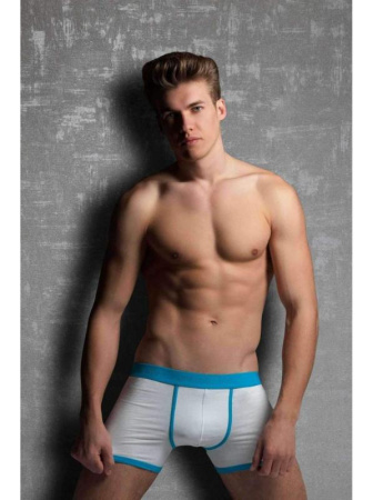 Трусы-боксеры Doreanse Bicolor арт. 1711, M, White-Turquoise