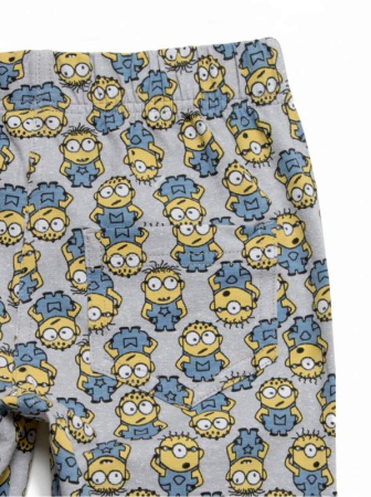 Леггинсы с рисунком &quot;миньоны&quot; PATTY, р.98, 104-52 || Леггинсы с рисунком &quot;миньоны&quot; PATTY, р.98, 104-52