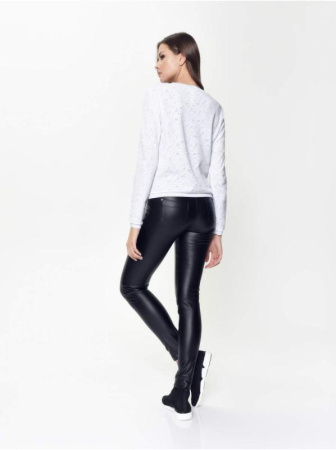 Ультракомфортный фактурный свитшот LD 888 || Джемпер жін. CE LD 888, р.170-96, white