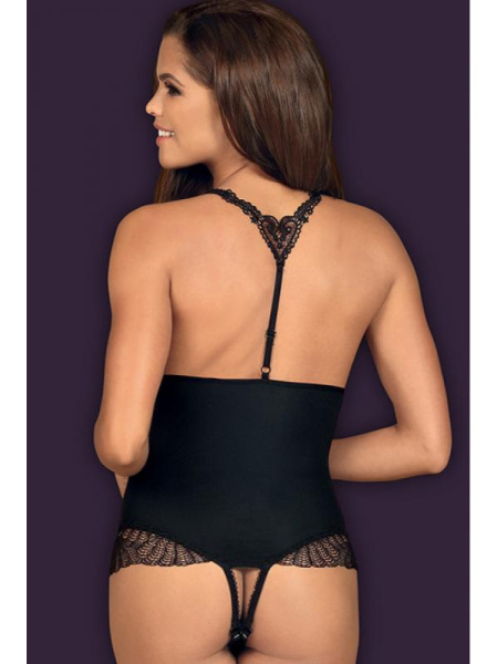 Боди Obsessive Chiccanta Черный