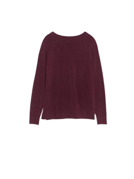 Вязаный джемпер из пряжи с вискозой премиального качества LDK 054