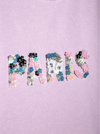 Ультракомфортное платье А-силуэта с аппликацией LPL 898 || Плаття жін. CE LPL 898, р.170-88-94, pastel lilac