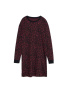 Платье с леопардовым рисунком LPL 1045 || Плаття жін. CE LPL 1045, р.170-88-94, bordo leo