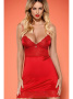 Комплект Obsessive Lovica chemise Красный