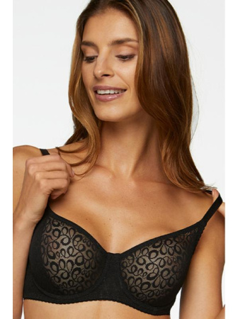Бюстгальтер с мягкой чашкой Kinga Clara SC-744 Черный