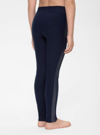 Леггинсы с рельефной вставкой CLASSY, р.140, 146-76 || Леггинсы с рельефной вставкой CLASSY, р.140, 146-76